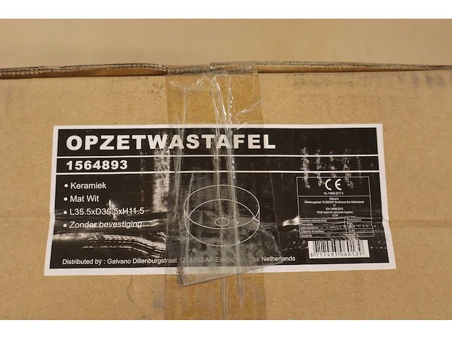 Blinq - ispra - - opzetwastafel - afbeelding 2 van  3