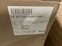 Bliston 8 / 9 vaks inleg tray partij plastic verpakkingen met partij bruine inlegtrays - afbeelding 2 van  11