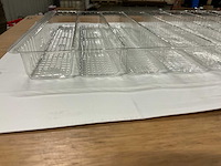 Bliston 8 / 9 vaks inleg tray partij plastic verpakkingen met partij bruine inlegtrays - afbeelding 5 van  11