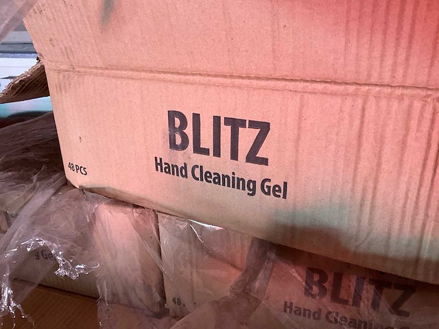 Blitz hygiene handgel hand cleaning gel (384x) - afbeelding 2 van  2