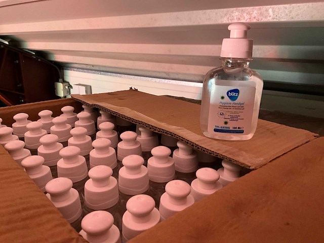 Blitz hygiene handgel hand cleaning gel (384x) - afbeelding 1 van  4