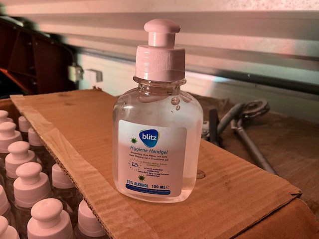 Blitz hygiene handgel hand cleaning gel (384x) - afbeelding 3 van  4