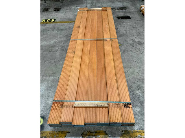 Bllinga vlonderplanken 28x140 mm (32x) - afbeelding 3 van  3