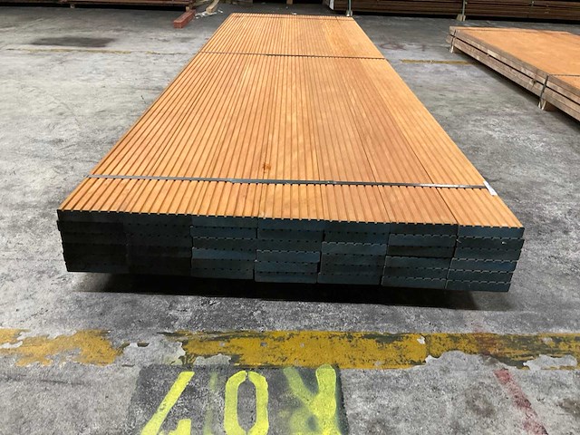 Bllinga vlonderplanken 28x140 mm (42x) - afbeelding 2 van  6