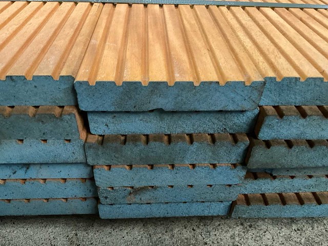 Bllinga vlonderplanken 28x140 mm (42x) - afbeelding 6 van  6