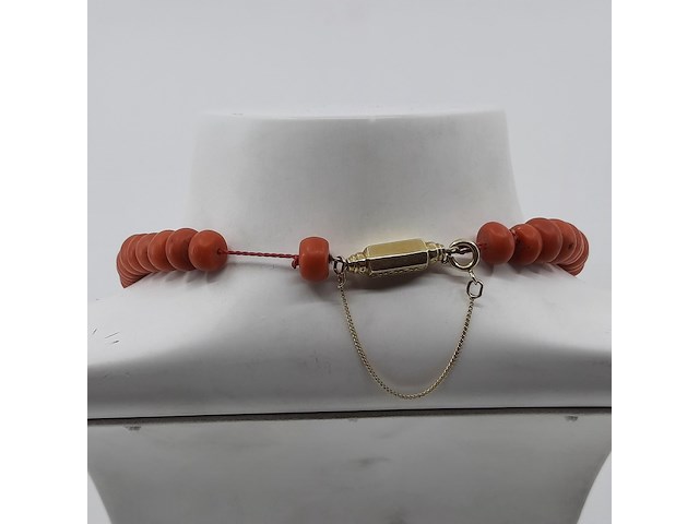 Bloedkoraal collier - afbeelding 6 van  9