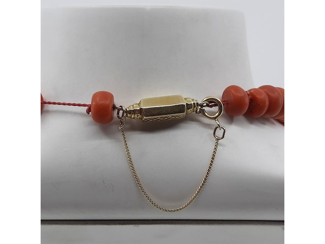 Bloedkoraal collier - afbeelding 7 van  9