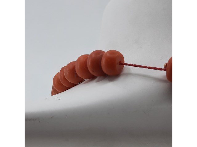 Bloedkoraal collier - afbeelding 9 van  9