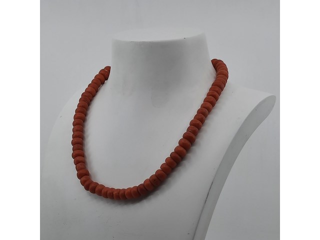 Bloedkoraal collier - afbeelding 1 van  9