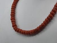 Bloedkoraal collier - afbeelding 2 van  9