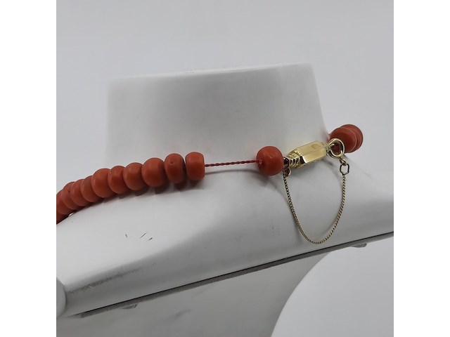 Bloedkoraal collier - afbeelding 5 van  9