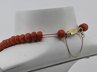 Bloedkoraal collier - afbeelding 5 van  9
