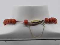 Bloedkoraal collier - afbeelding 6 van  9