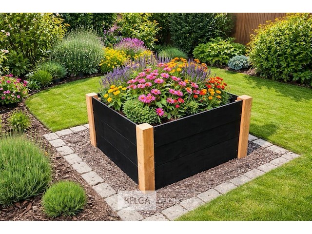 Bloembak - afm 60x206x54cm - afbeelding 2 van  2