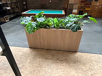 Bloembak v.v kunstbloemen 160x44x83cm - afbeelding 3 van  4