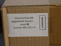 Bloemenband ongebleekt katoen - maat m - afbeelding 3 van  4
