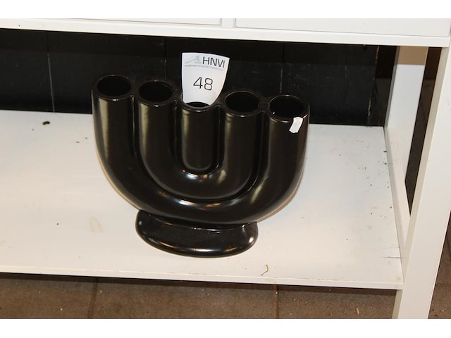 Bloemenvaas hoogte 26 cm. - afbeelding 1 van  2