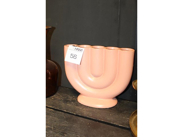 Bloemenvaas hoogte 26 cm. - afbeelding 2 van  2