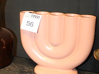 Bloemenvaas hoogte 26 cm. - afbeelding 2 van  2