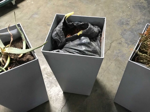 Bloempot - flower pot (3x) - afbeelding 3 van  5