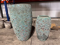 Bloempot (2x) - afbeelding 3 van  9