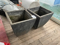 Bloempot (2x) - afbeelding 1 van  4