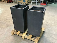 Bloempot (2x) - afbeelding 1 van  2
