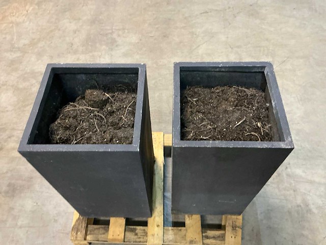 Bloempot (2x) - afbeelding 2 van  2