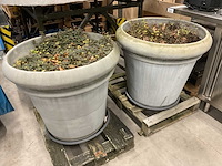 Bloempot (2x) - afbeelding 1 van  1