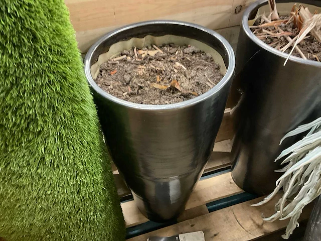 Bloempot (2x) - afbeelding 2 van  2