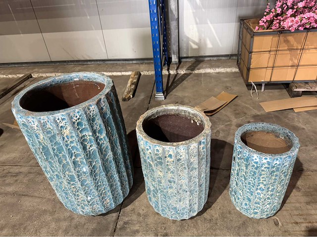 Bloempot (3x) - afbeelding 1 van  1