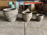 Bloempot (3x) - afbeelding 1 van  1