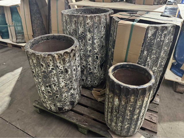 Bloempot (3x) - afbeelding 1 van  11
