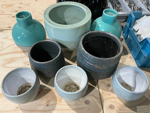Bloempot (8x) - afbeelding 1 van  4