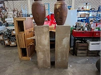 Bloempot decoratie (2x)