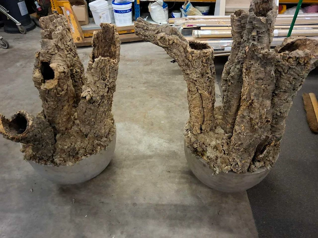 Bloempot decoratie (4x) - afbeelding 1 van  5