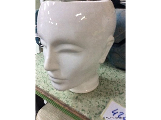 Bloempot hoofd - afbeelding 2 van  2