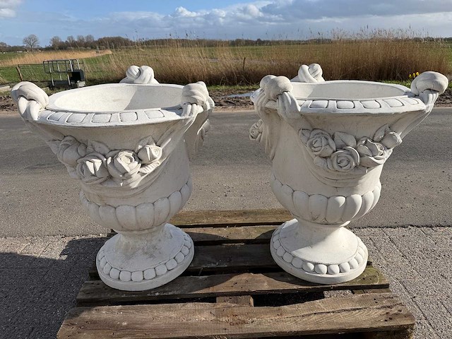 Bloempot klassiek lely(2x) - afbeelding 2 van  3