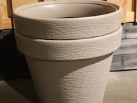 Bloempotten - ø 57cm x 47cm (h) - set van 2 stuks - afbeelding 1 van  2