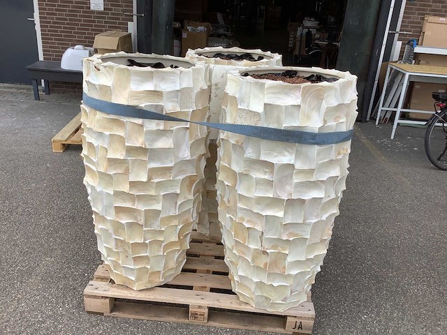 Bloempotten (3x) - afbeelding 2 van  6