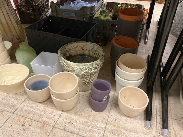 Bloempotten en puddingvormen - afbeelding 1 van  1