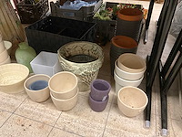 Bloempotten en puddingvormen - afbeelding 1 van  1