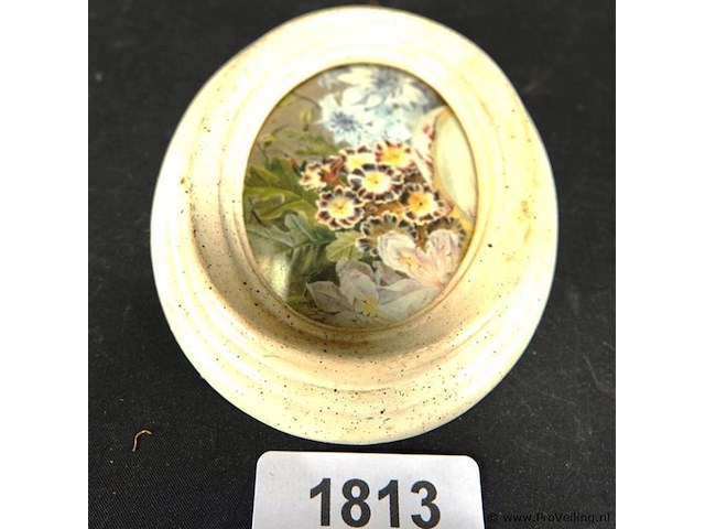 Bloemstilleven in lijstje - afbeelding 1 van  5