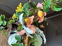 Bloemstuk kunstbloemen (2x) - afbeelding 2 van  4