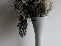 Bloemvaas incl. kunstbloemen - afbeelding 1 van  3