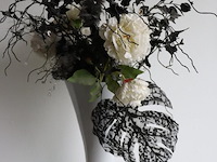 Bloemvaas incl. kunstbloemen - afbeelding 3 van  3