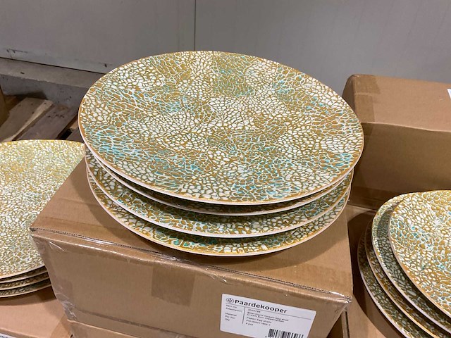 Bloemvazen en schalen mozaïek - afbeelding 4 van  26