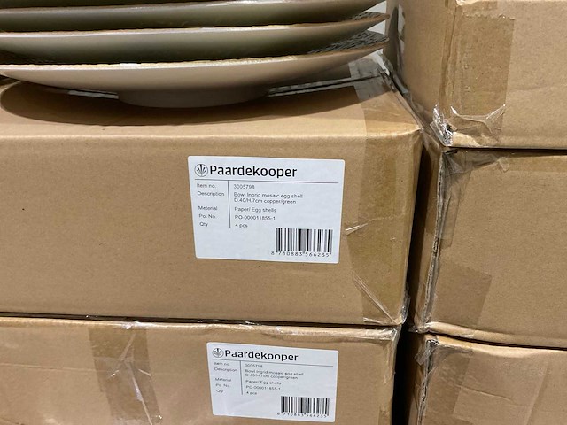 Bloemvazen en schalen mozaïek - afbeelding 7 van  26