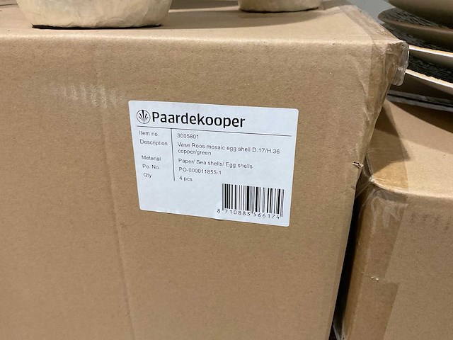 Bloemvazen en schalen mozaïek - afbeelding 9 van  26