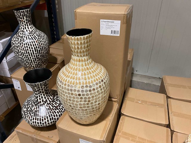 Bloemvazen en schalen mozaïek - afbeelding 14 van  26